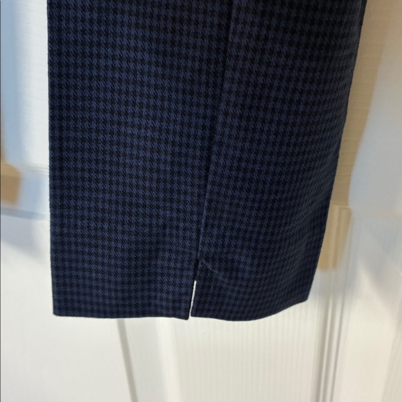 Banana Republic Pants, Jackson Fit; Dark Purple & Black Houndstooth; Size: 0 - Picture 7 of 12